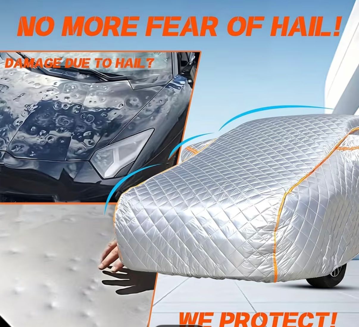 Hail Protector Car Cover